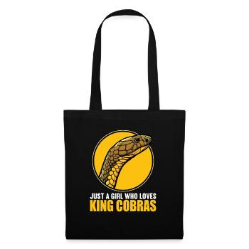 Cobras royaux Cobra royaux - Sac en tissu - noir - Devant