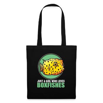 Poisson-coffre Poisson-coffre - Sac en tissu - noir - Devant