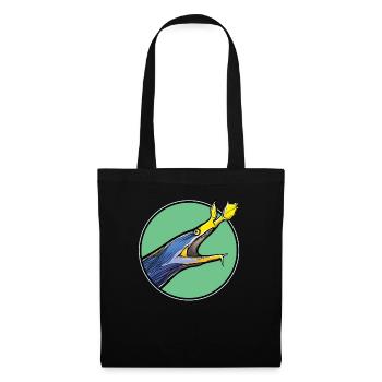 Murène nasale Murène fantôme Murène - Sac en tissu - noir - Devant