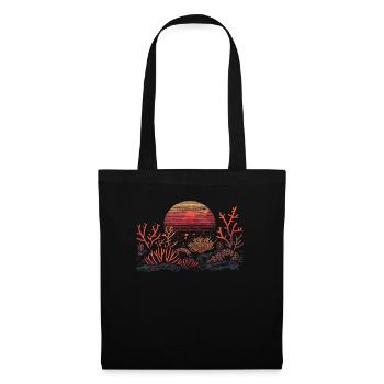 Aquarium Aquarist Coral Fragging - Tote Bag - black - Front