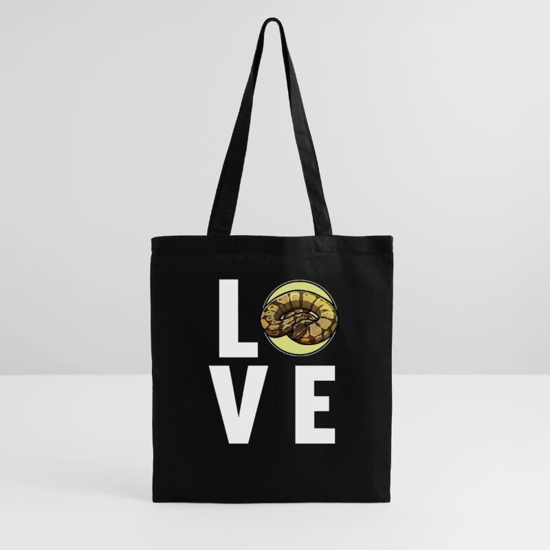 Ball Python King Python King Python Tote Bag