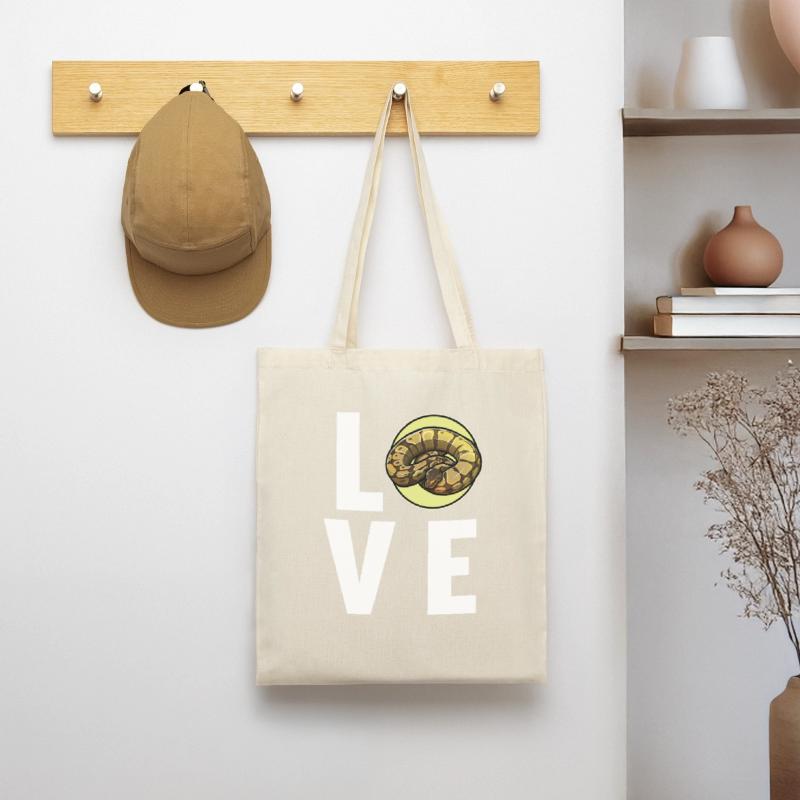 Ball Python King Python King Python Tote Bag