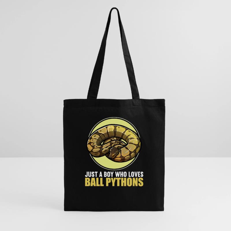 Ball Python King Python King Python Tote Bag