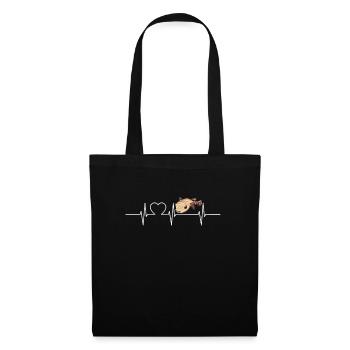Poisson-globe Poisson-globe - Sac en tissu - noir - Devant