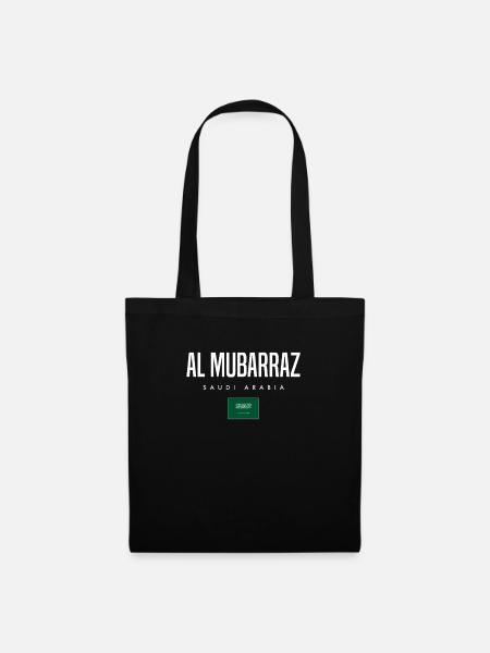 Al Mubarraz Saudi-Arabien - Stoffbeutel - Schwarz