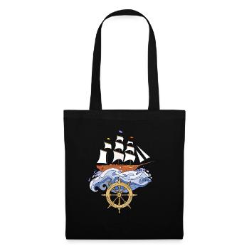 Sailing ship - Tote Bag - black - Front