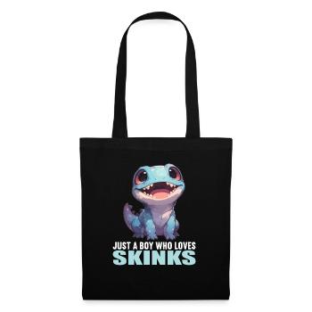 Scinque Skinke - Sac en tissu - noir - Devant