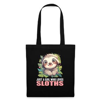 Sloths Sloth - Tote Bag - black - Front