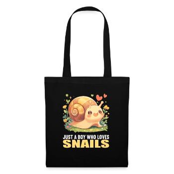 Snails Snail - Tote Bag - black - Front
