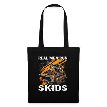 Skid steer loader enthusiasts - Tote Bag - black - Front