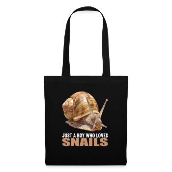 Snails Snail - Tote Bag - black - Front
