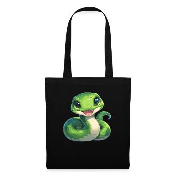 Serpents Serpent - Sac en tissu - noir - Devant