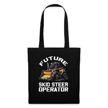 Skid steer loader enthusiasts - Tote Bag - black - Front
