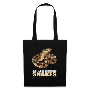Serpents Serpent - Sac en tissu - noir - Devant