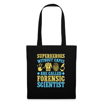 Super-héros majeurs en sciences médico-légales sans Cabes - Sac en tissu - noir - Devant