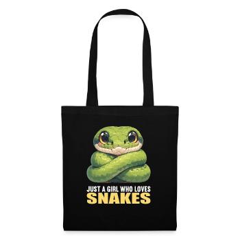 Serpents Serpent - Sac en tissu - noir - Devant