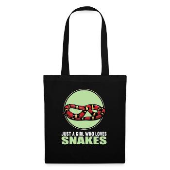 Serpents Serpent - Sac en tissu - noir - Devant
