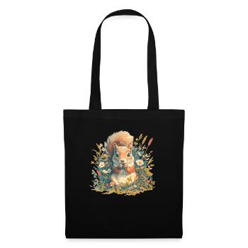 Squirrel - Tote Bag - black - Front