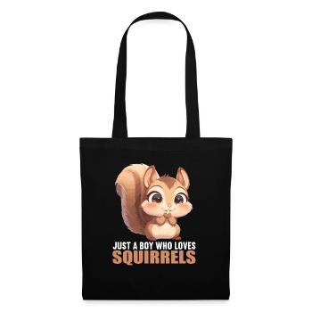 Squirrel - Tote Bag - black - Front