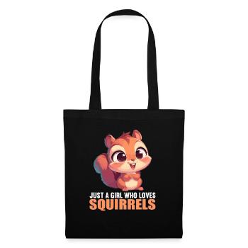Squirrel - Tote Bag - black - Front