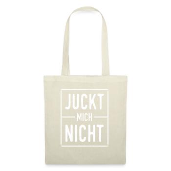 Juckt Mich Nicht Desinteresse Langweilig Geschenk - Stoffbeutel - Natur - Vorne
