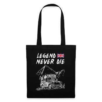 La légende de Landy ne meurt jamais - Sac en tissu - noir - Devant