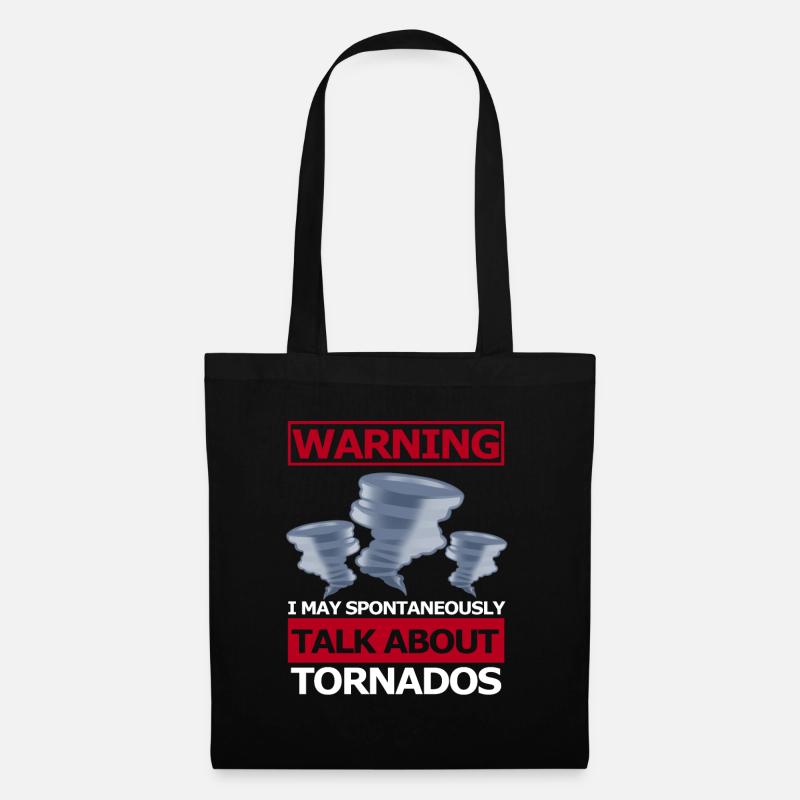 Tornado - Stoffbeutel - Schwarz