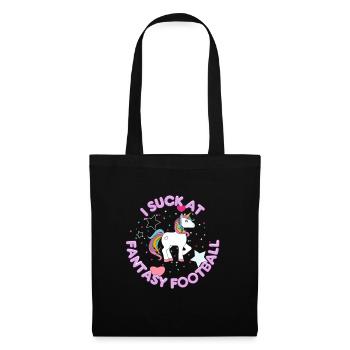 Je sucent Fantasy Football T-shirt Cadeau - Sac en tissu - noir - Devant