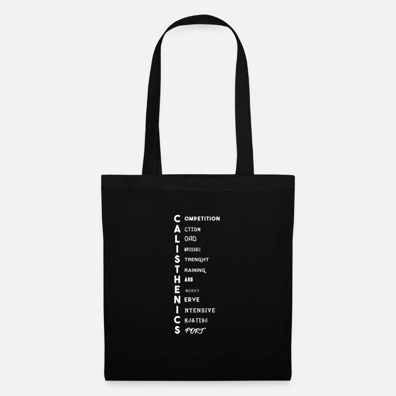 Calisthenics Shirt - Geschenk - Stoffbeutel - Schwarz