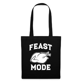 Mode fête - Sac en tissu - noir - Devant