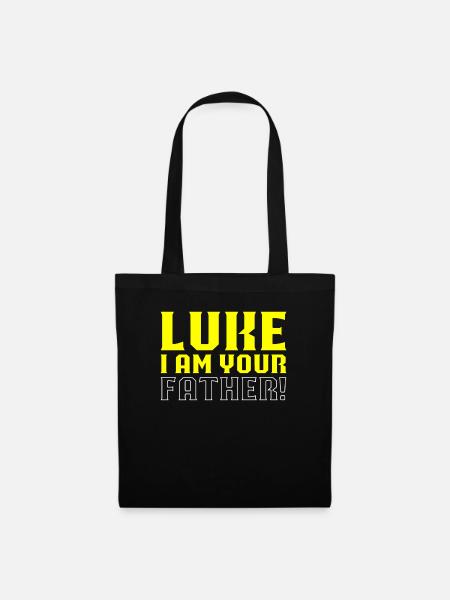 Luke I am your father - Stoffbeutel - Schwarz