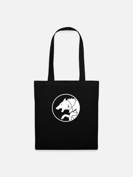 Fenrir Wolf Walhalla Nordische Sagen Odin Thor - Stoffbeutel - Schwarz