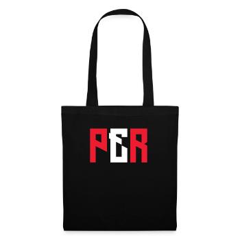 Peru Code Nationalfarben Flagge Geschenk Patriot - Stoffbeutel - Schwarz - Vorne