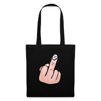 Fuck You - Sac en tissu - noir - Devant