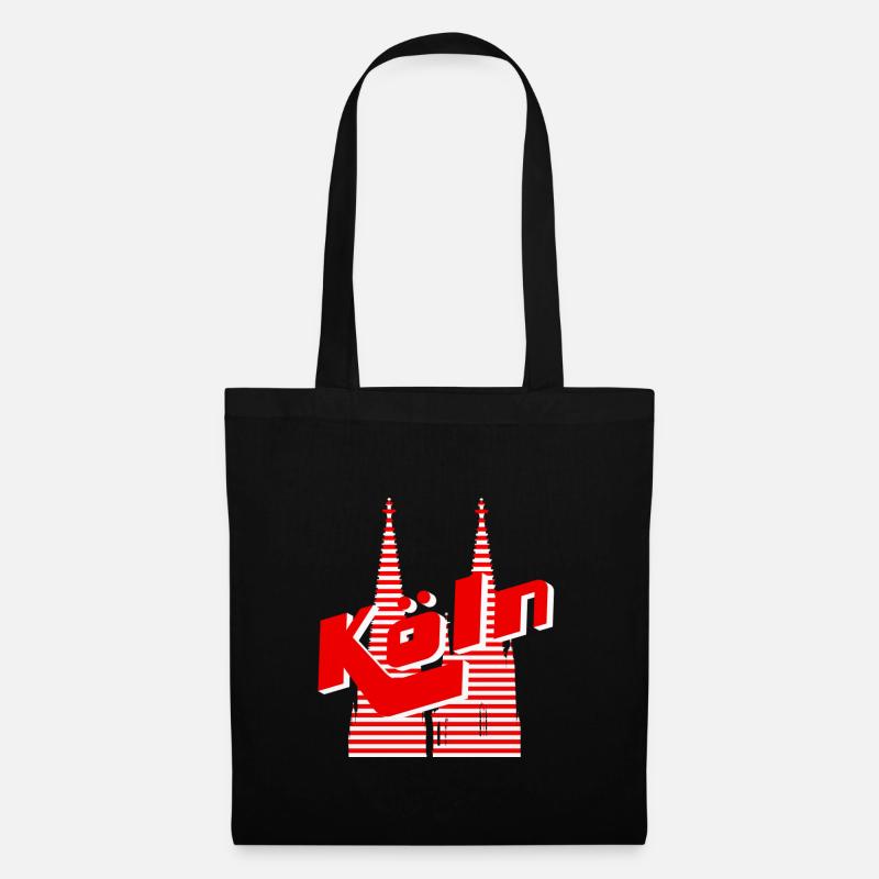 Köln - Stoffbeutel - Schwarz