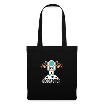 Geocacher - Joli design pour toute la famille - Sac en tissu - noir - Devant