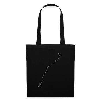 montée - Sac en tissu - noir - Devant