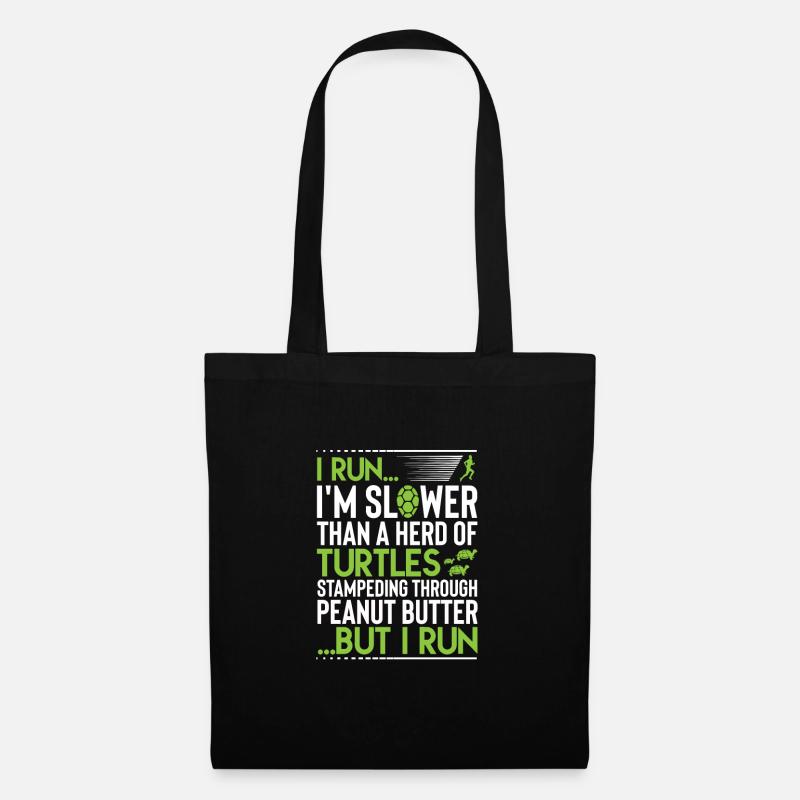 Running Slow - Tote Bag - black
