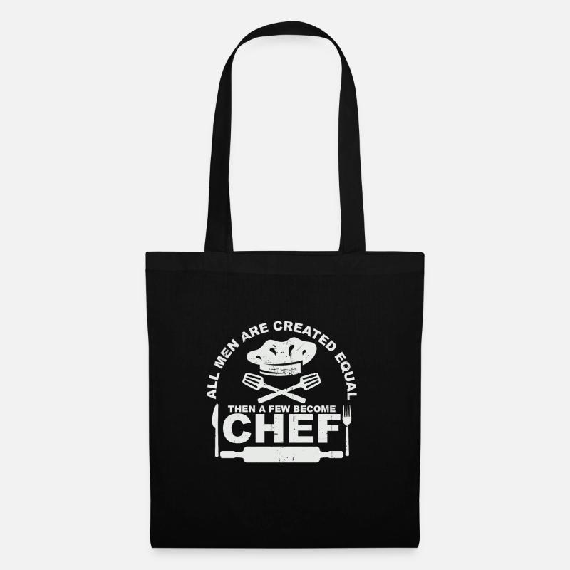 chef - Sac en tissu - noir