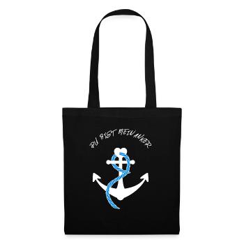 You are my anchor love - Tote Bag - black - Front