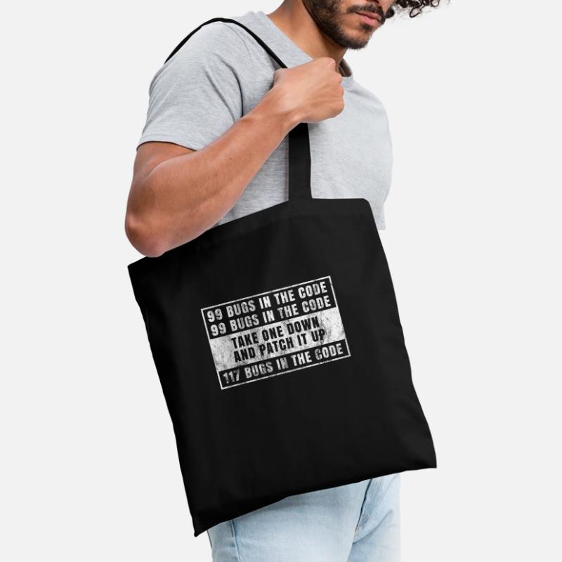 Programmeur chemise programmation énonciations nerd Sac en tissu