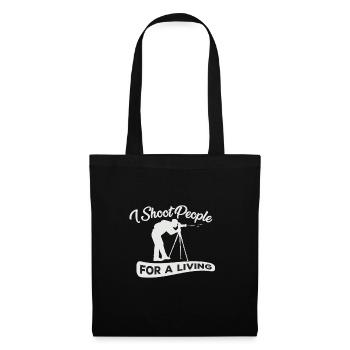 photographer - Tote Bag - black - Front