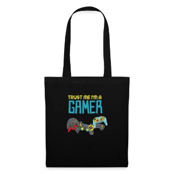Trust Me I'm A Gamer - Stoffbeutel - Schwarz - Vorne