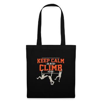 climber - Tote Bag - black - Front