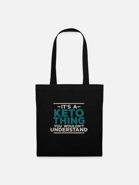 KETO - Stoffbeutel - Schwarz
