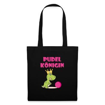 Poodle Queen Poodle Queen Cones T-Shirt - Tote Bag - black - Front