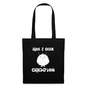 Big Foot Hide and Seek - Tote Bag - black - Front