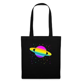 Saturn - Tote Bag - black - Front