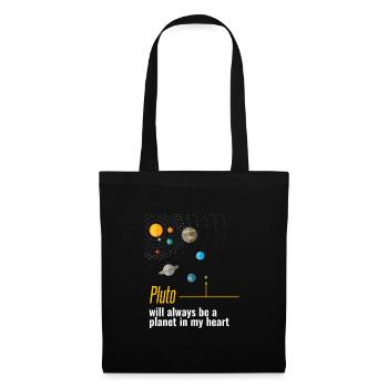 Pluton sera toujours une planète dans mon coeur - Sac en tissu - noir - Devant