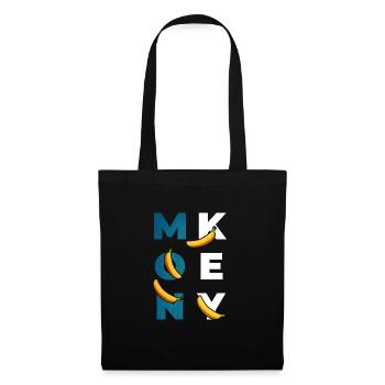 Monkey banana monkey monkey banana gift - Tote Bag - black - Front